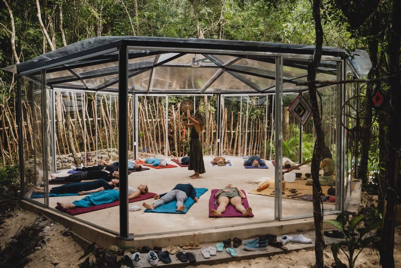 A moment from a Tiger Soul retreat