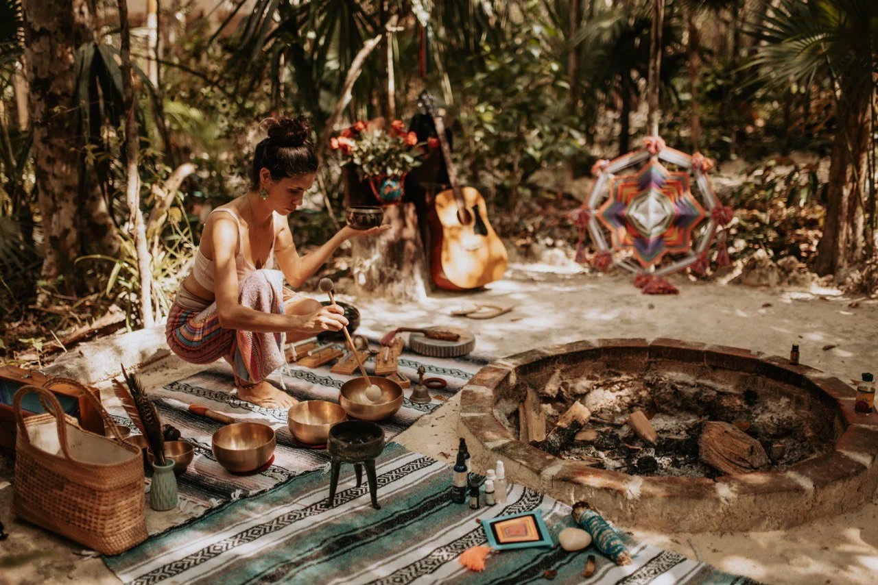 A moment from a Tiger Soul retreat