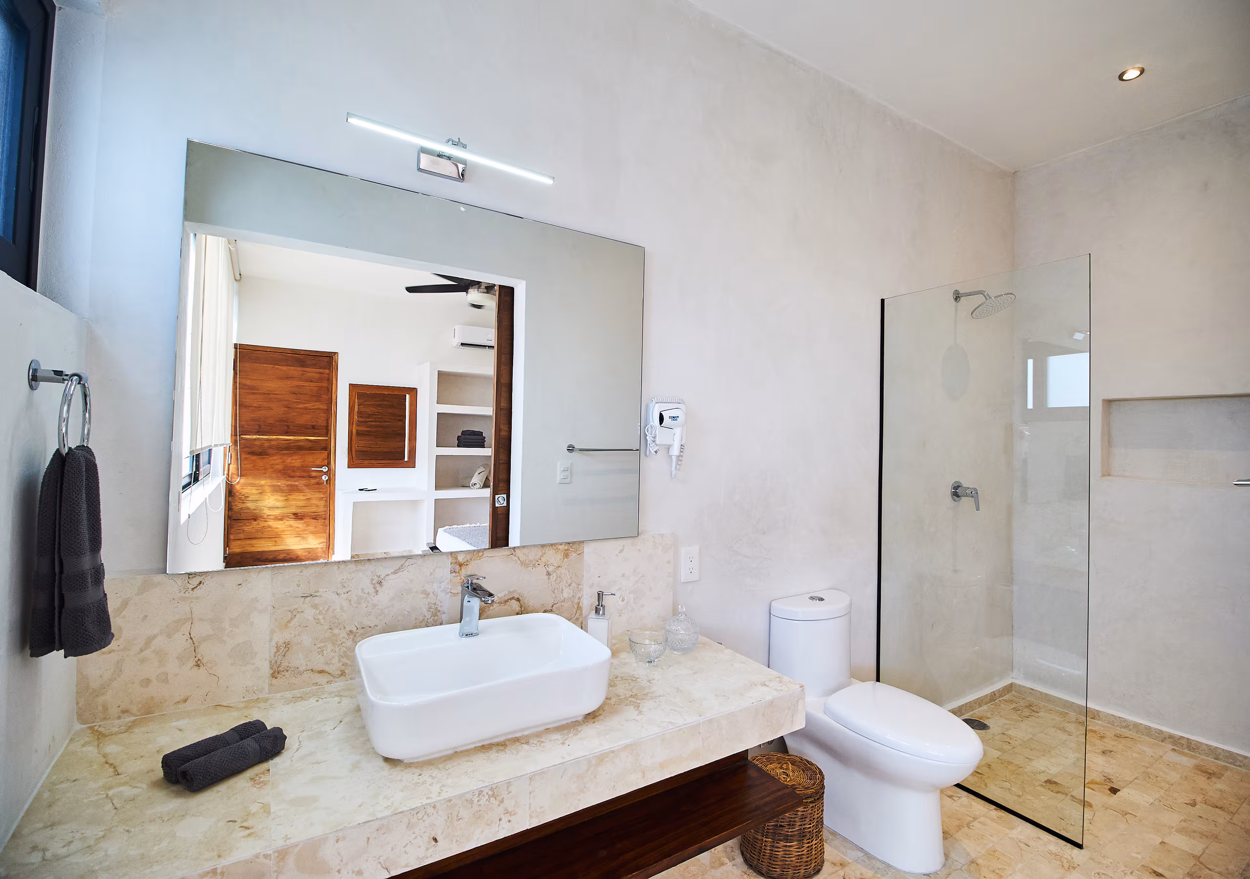 A bathroom